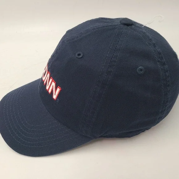 UConn Huskies Hat Strapback Blue Captivating NCAA Adjustable Cotton Casual Men - Picture 5 of 11